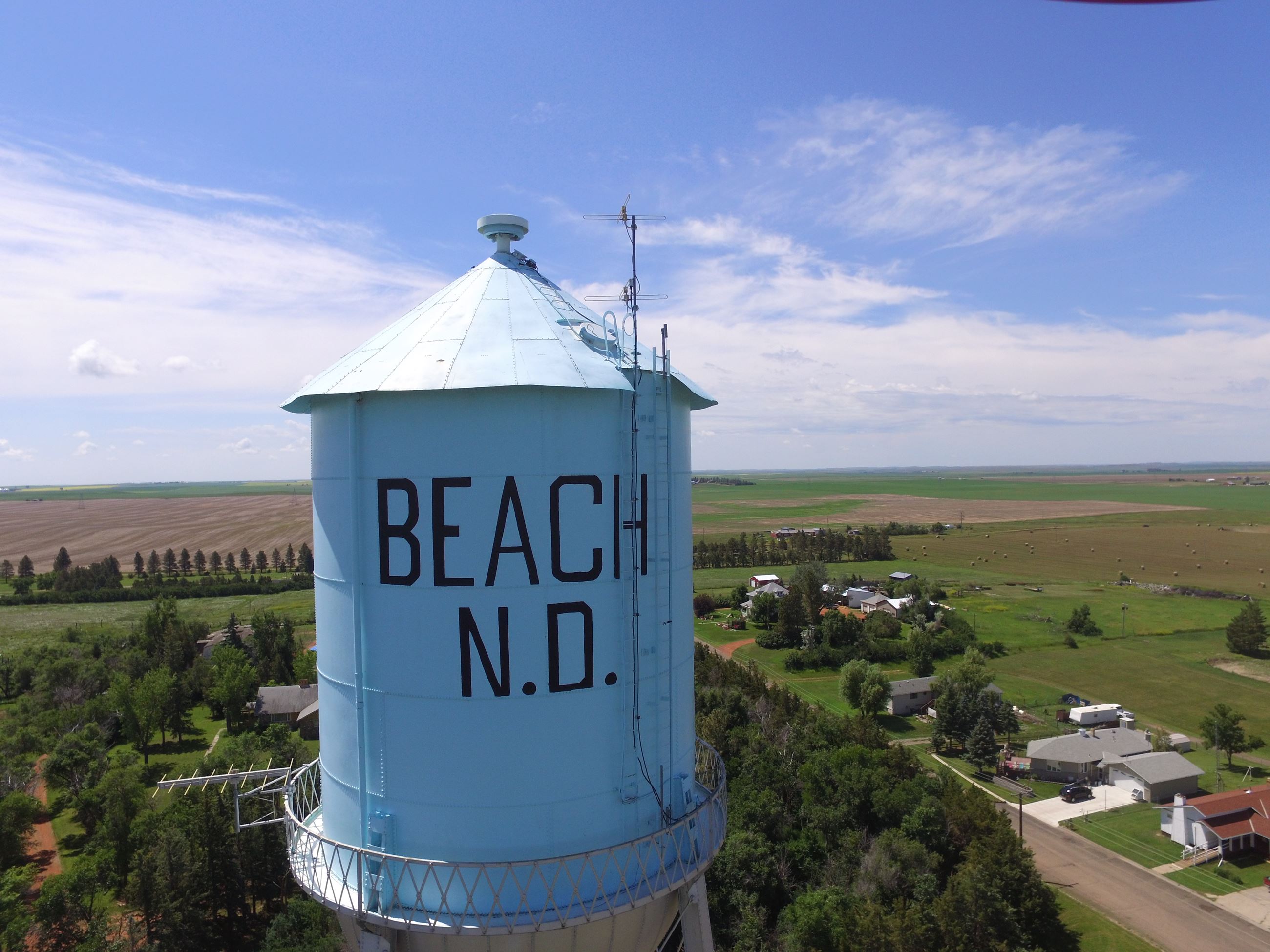 Beach water tower pic 1